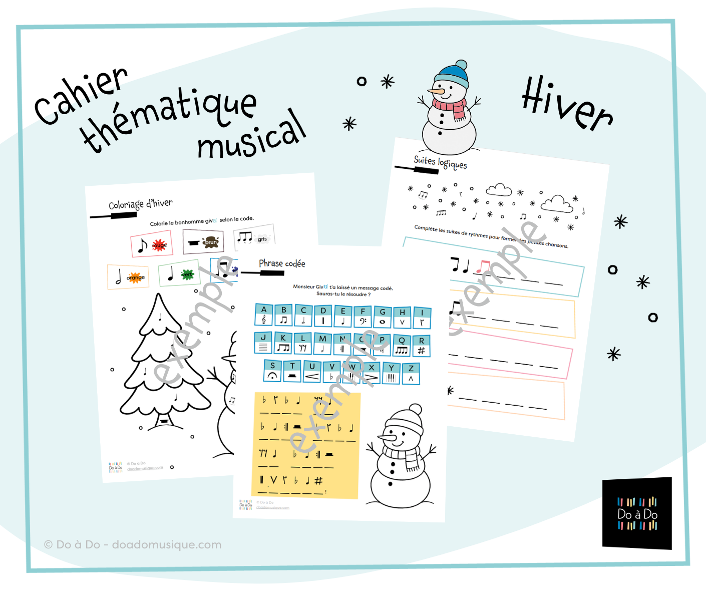 Cahier thématique «Hiver»
