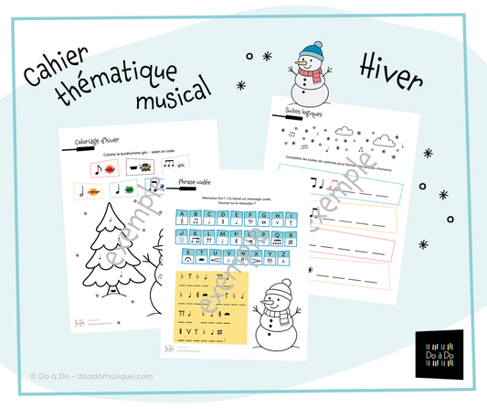 Cahier thématique «Hiver»