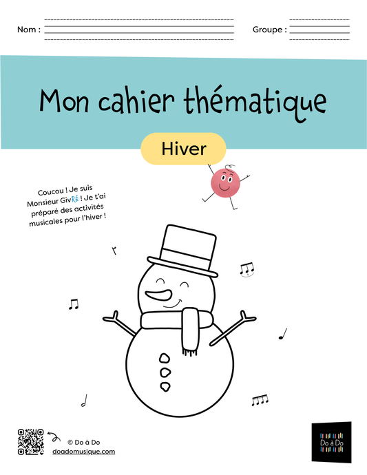 Cahier thématique «Hiver»