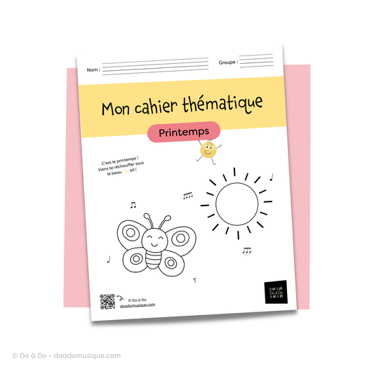 Cahier thématique «Printemps»